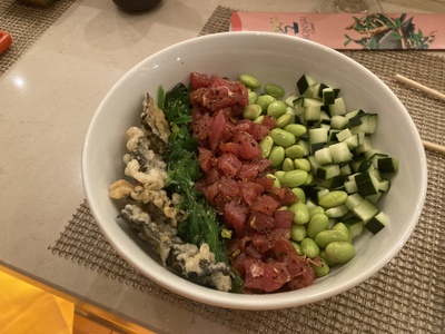 Carnival Radiance Bonsai Sushi Poke Bowl