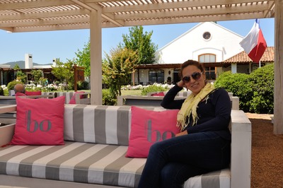 picnic area at casas del bosque