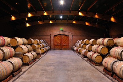 oak barrel room