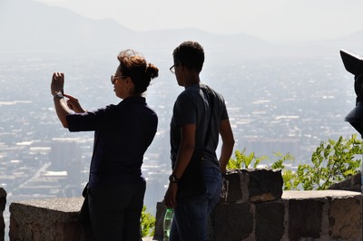 view from the San Cristobal hill