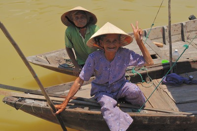 elderly vietnamese couple